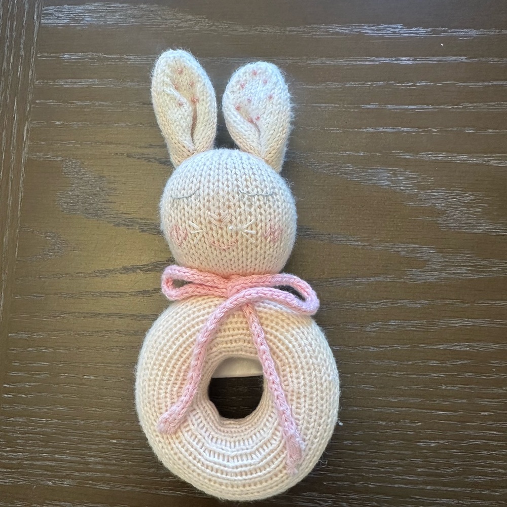 The Beaufort Bonnet Company Belmont Bunny Rattle